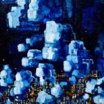 描きかけの絵 | 油彩 x 木製パネル | 72 x 50cm #現代アート #絵画