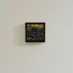 SOLD | ゴールドタウン | 10x10cm | #小さな絵シリーズ