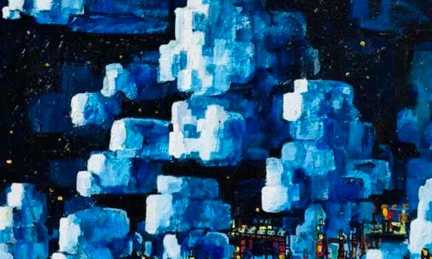 描きかけの絵 | 油彩 x 木製パネル | 72 x 50cm #現代アート #絵画