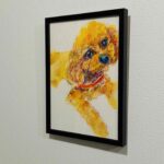 NEW & sold | 水彩 x 紙  | 29 x 22cm | 2026 #犬