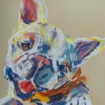NEW | ドローイング x 紙  | 41 x 31cm | 2025 #犬