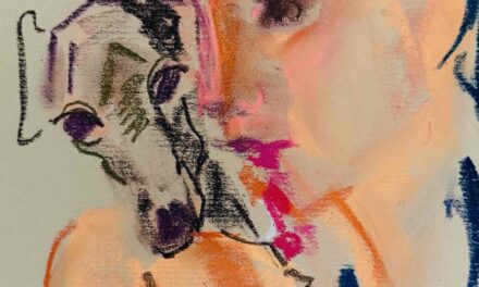 NEW | ドローイング x 紙  | 41 x 31cm | 2025 #犬