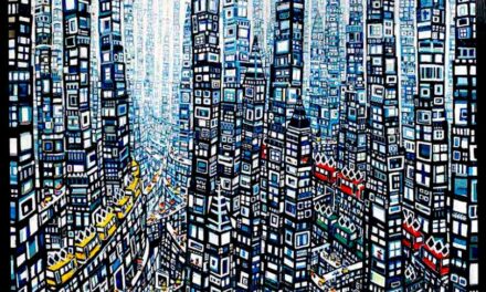 ON SALE | まち | 油彩 x キャンバス | 162 x 130cm #TAGBOAT