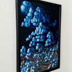 NOW ON SALE | 夜空のまち | 油彩 x キャンバス | 72 x 50cm #TAGBOAT
