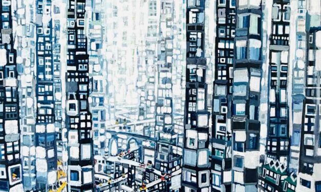 描きかけの絵 | 油彩 x キャンバス | 130 x 97cm #現代アート #絵画