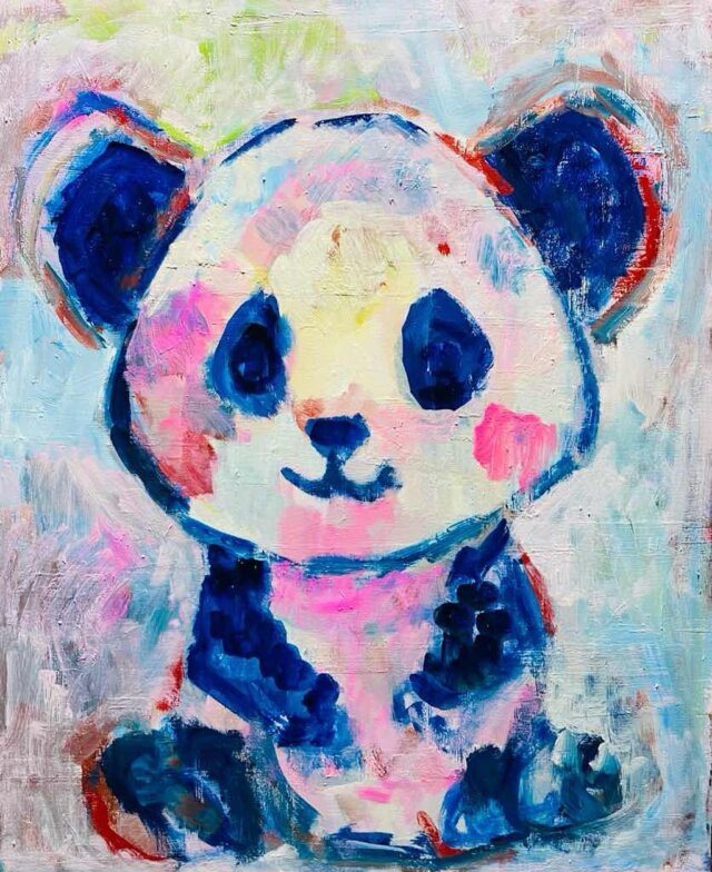 Works | 描きかけの絵 | oil x wood panel / 65x53cm /2025 
#展覧会 #現代アート #contemporaryart #oilpainting #artcollectors #exhibition #絵画展 #美術 #パンダ #panda #生き物 #アートコレクション