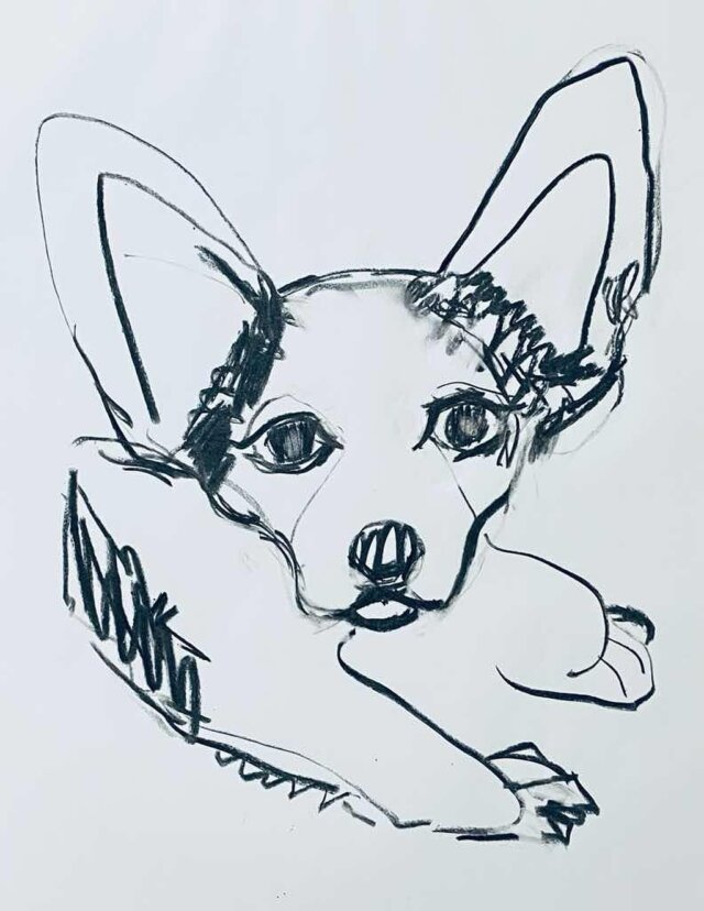 ドローイング 木炭画 ドローイング 木炭画