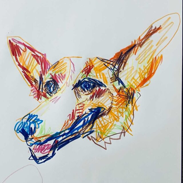ドローイング 木炭画 30x40cm 木炭x紙 2017 #ドローイング 現代アート 風景 | 大谷