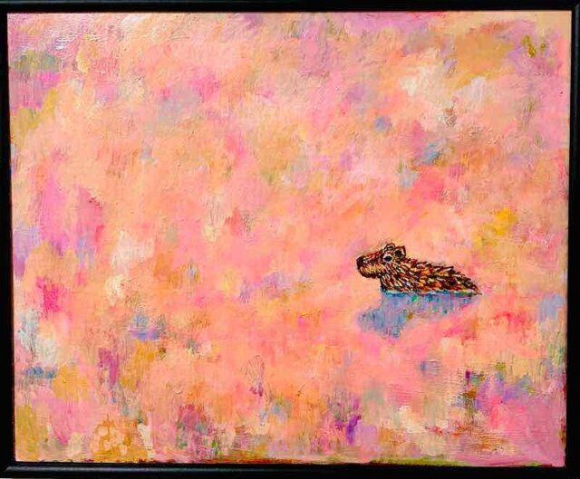 描きかけの絵／54x72cm 油彩xキャンバス 2018 ＃現代アート | 大谷太郎