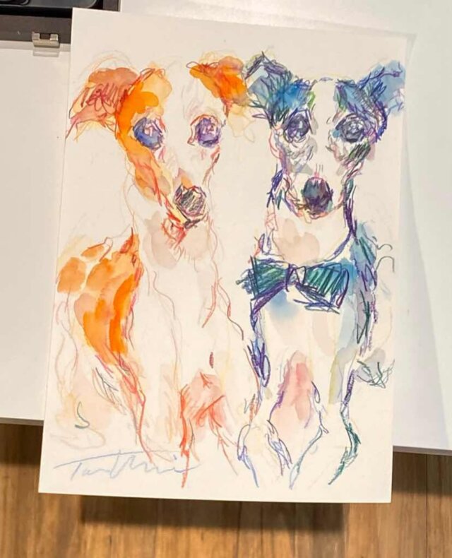 NEW | ドローイング x 紙 | 15 x 10cm | 2022 ＃風景画