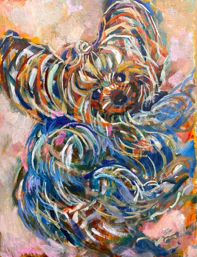 描きかけの絵／54x72cm 油彩xキャンバス 2018 ＃現代アート | 大谷太郎