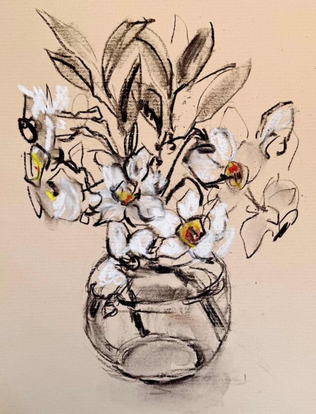 描きかけの絵／54x72cm 油彩xキャンバス 2018 ＃現代アート | 大谷太郎