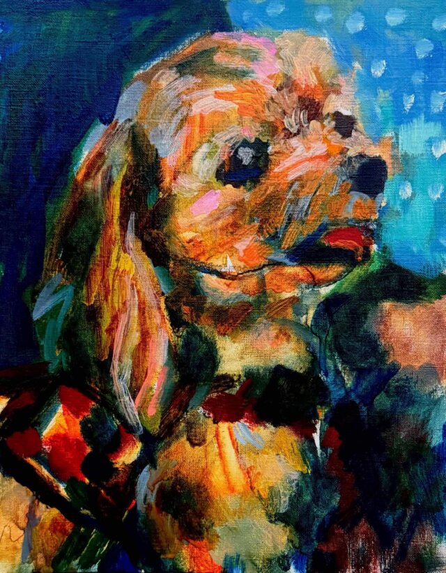 油絵現代アート絵画インテリアArtwork oil painting 描きかけの絵／54x72cm 油彩xキャンバス 2018 ＃現代アート | 大谷太郎