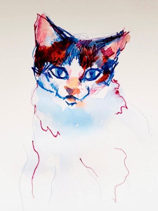 NEW | ドローイング x 紙 | 15 x 10cm | 2022 ＃風景画