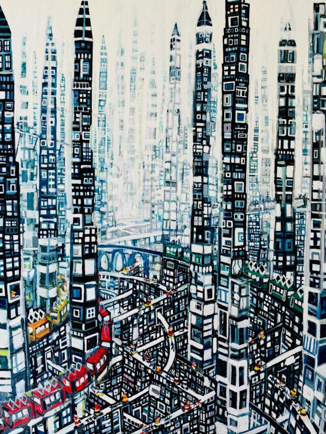 描きかけの絵／54x72cm 油彩xキャンバス 2018 ＃現代アート | 大谷太郎