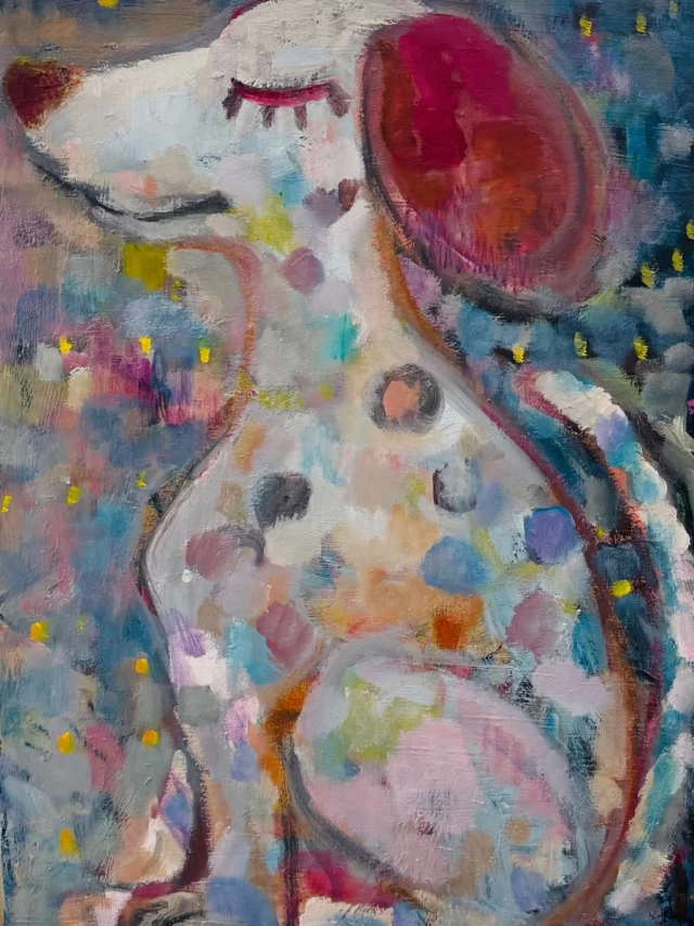 NEW | 油彩 x キャンバスボード | 33 x 24cm | 2024 #現代アート #絵画