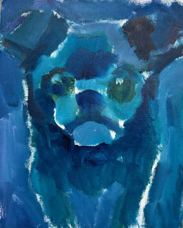 描きかけの絵／54x72cm 油彩xキャンバス 2018 ＃現代アート | 大谷太郎